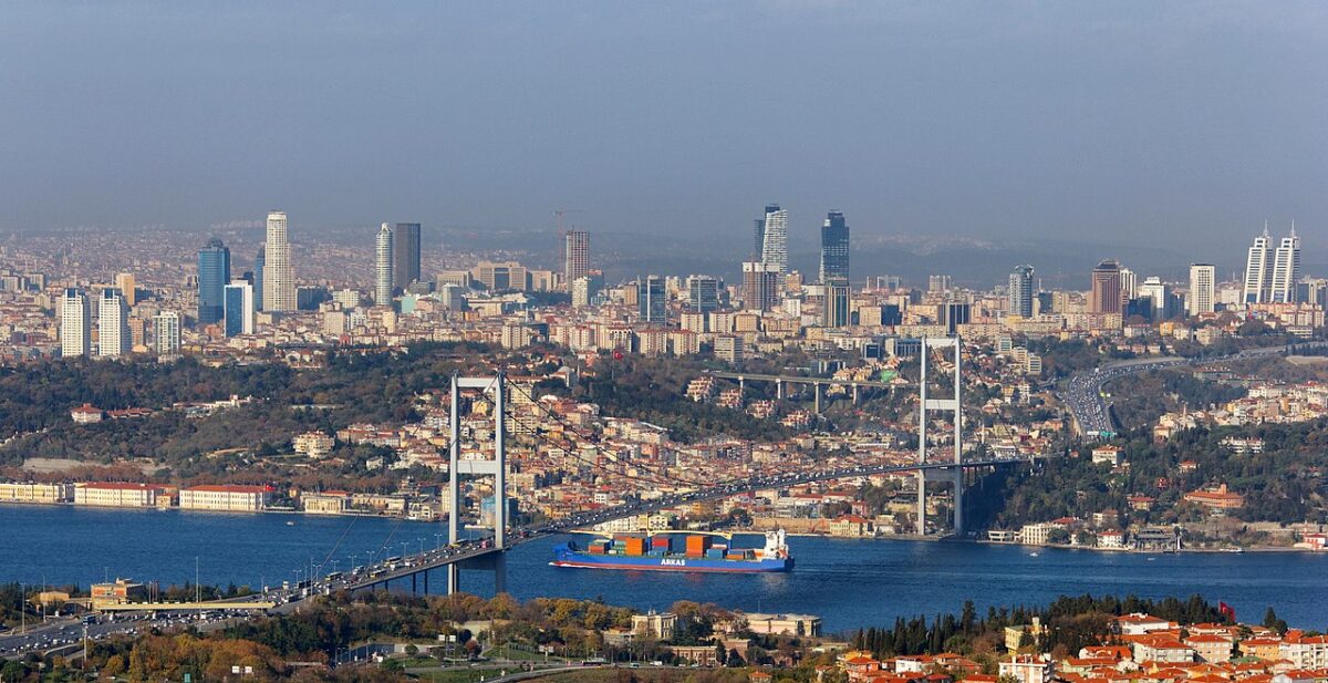 Istanbul med Bosporos